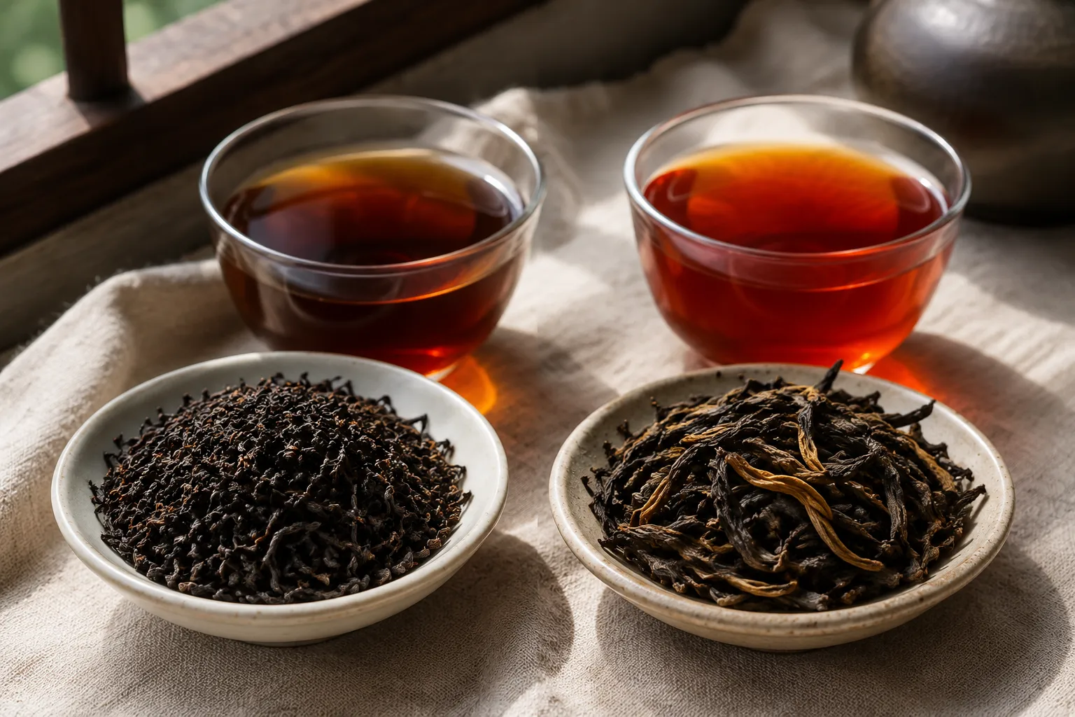 Keemun vs Yunnan Black Tea: Flavor, Body, and Brewing Differences